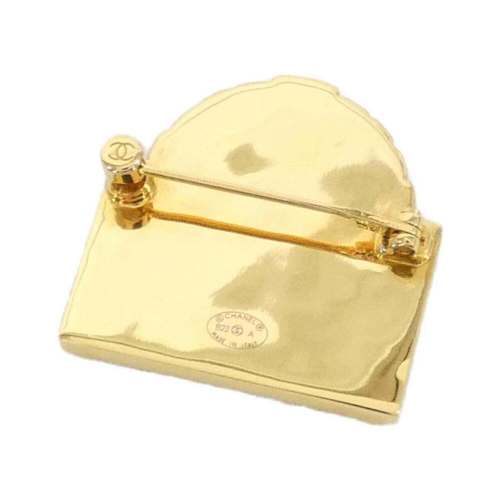 CHANEL Authentic Gold Brooch - Picture 2 of 4